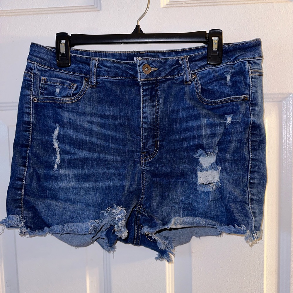 Wax, jean shorts, stretchy, 2XL
